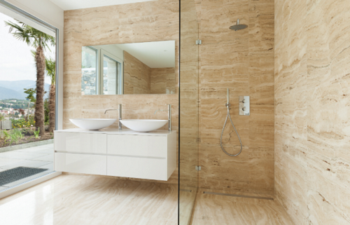 can you use regular drywall in a bathroom