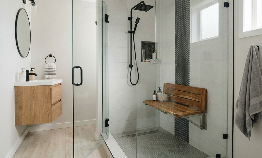 Small Bathroom, Big Impact: 11 Gorgeous Walk-In Shower Designs