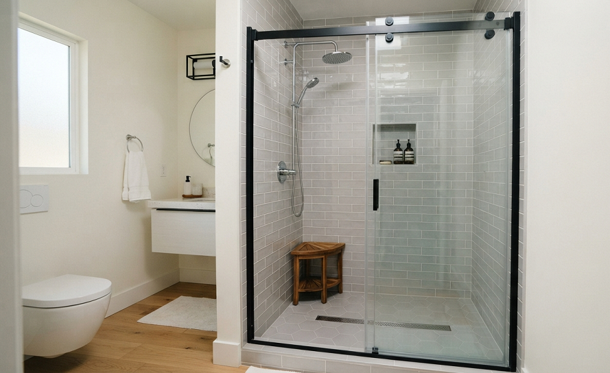 Simple Walk-In Shower Ideas for Your Small Bathroom