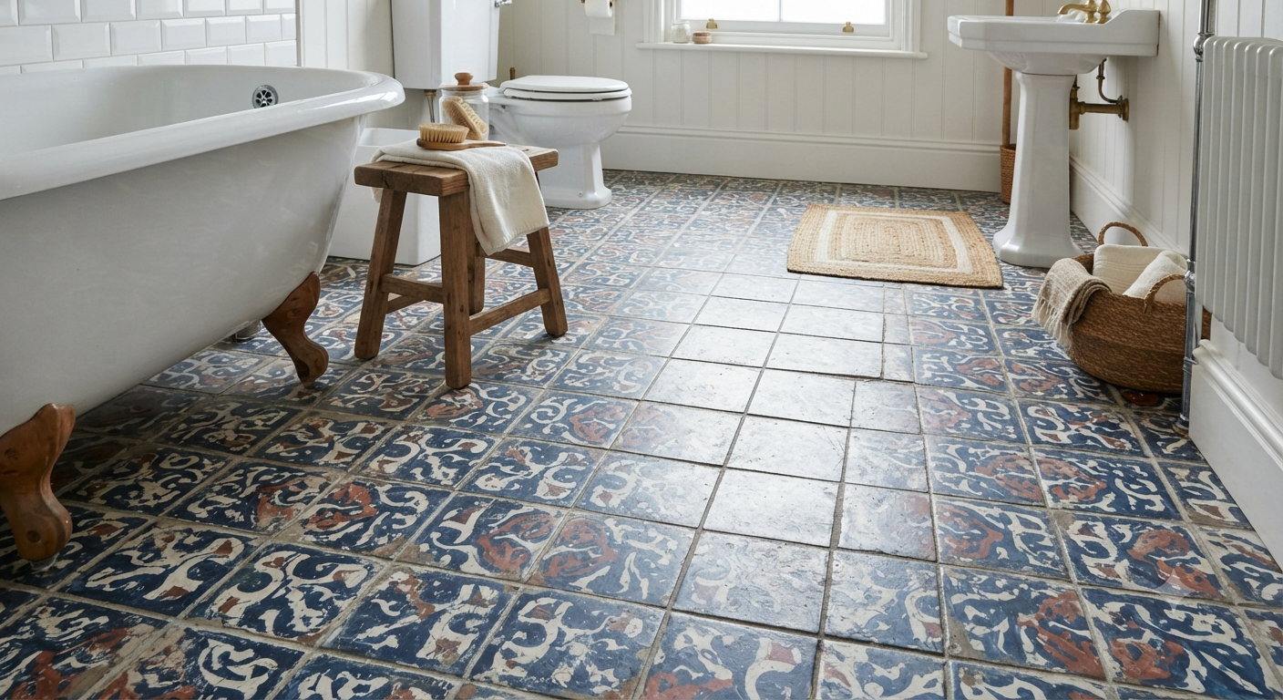Can You Paint Bathroom Floor Tiles