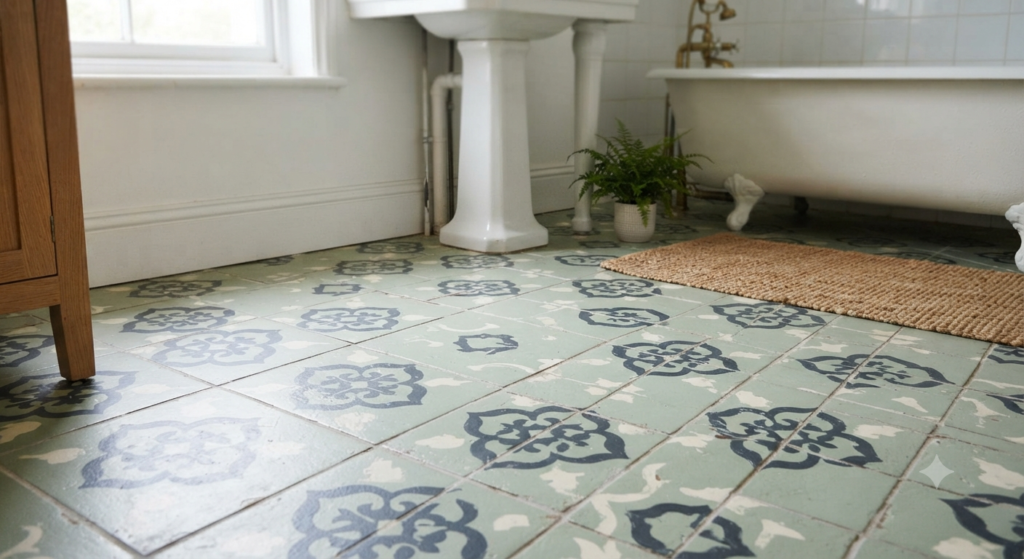Can You Paint Bathroom Floor Tiles