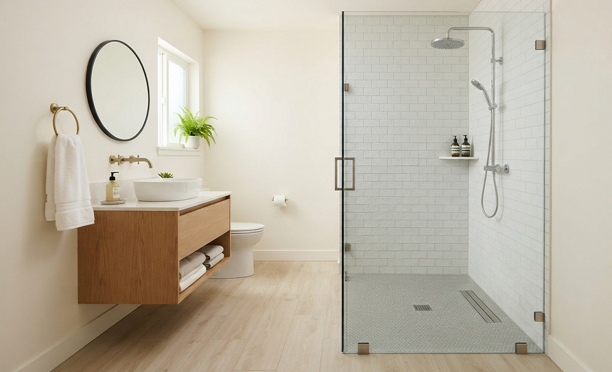 Simple Walk-In Shower Ideas for Your Small Bathroom