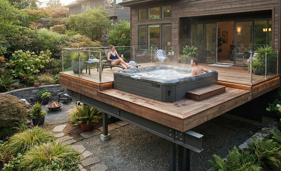 Hot Tub Deck Ideas and Designs That Actually Hold Up